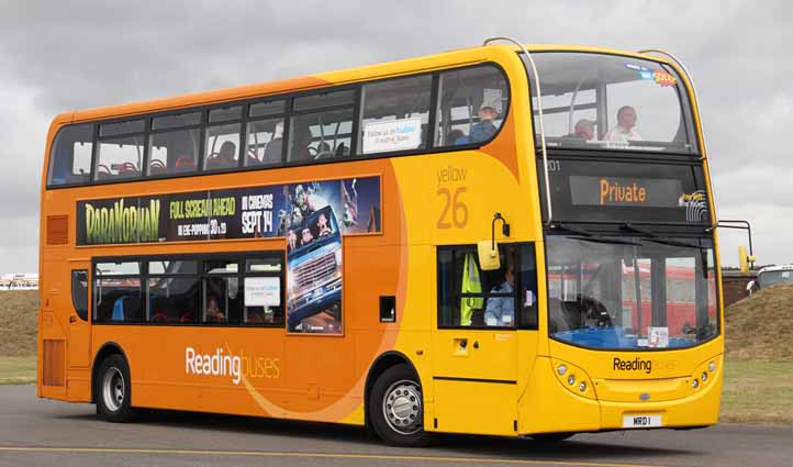 Reading Buses Alexander Dennis Enviro400H 201